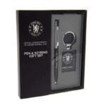 Chelsea FC Coffret cadeau stylo et porte-clés