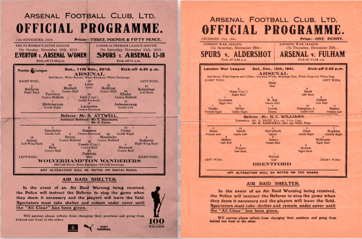 Matchday Programmes