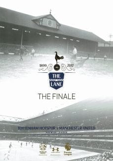 Matchday programmes tottenham