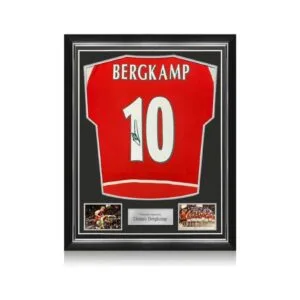 Bergkamp maillot signé