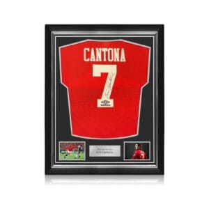 Cantona maillot signé