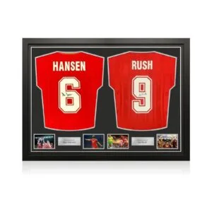 Hansen et Ian Rush maillots signés